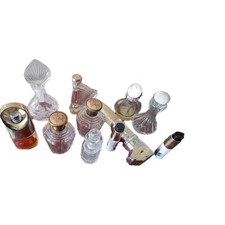11 x Vintage Perfume Bottles Glass Porcelain Inc rare collectable AVON