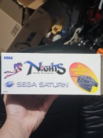 Nights Into Dreams Sega Saturn Box Manual Game Controller! Excellent Condition!