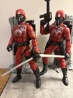 Hasbro GI Joe Classified Series #50 COBRA CRIMSON GUARD  x2 6-Inch Figure Comp