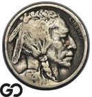 1921-S Buffalo Nickel, Better San Francisco Issue
