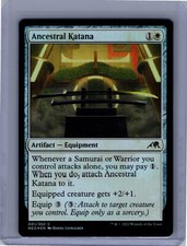 Ancestral Katana 1 Foil Kamigawa: Neon Dynasty MTG LP