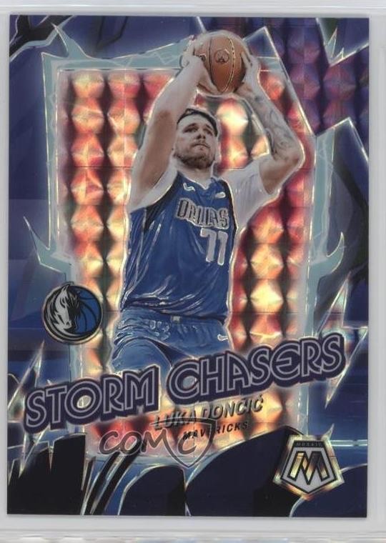 2023-24 Panini Mosaic Storm Chasers Luka Doncic #20 10a4