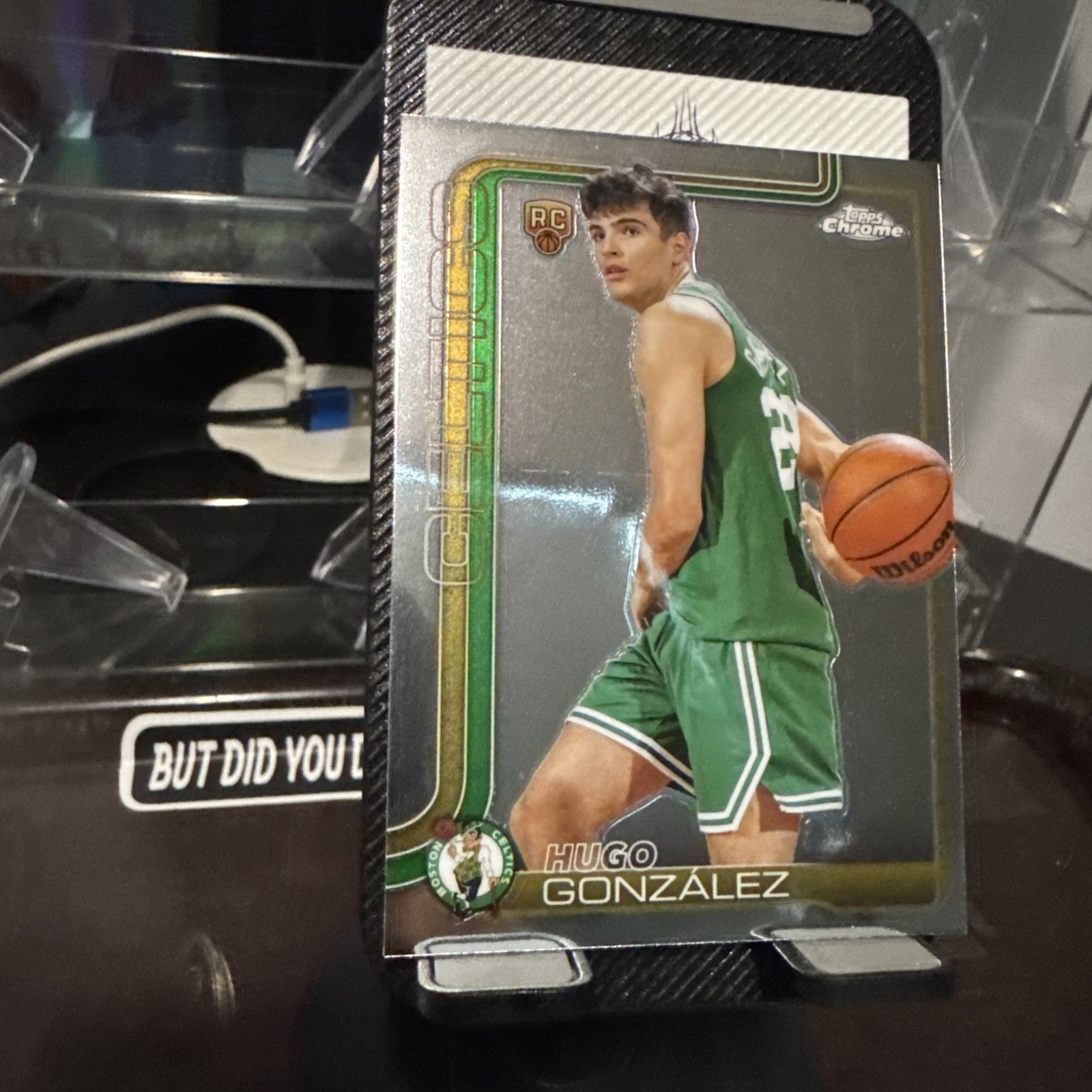 Hugo Gonzalez Rookie Card RC 2025-26 Topps Chrome Variation SSP #278