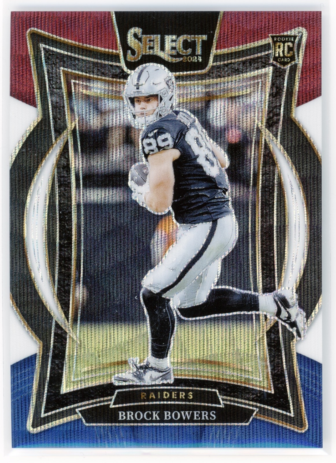 2024 Panini Select Brock Bowers Tri-Color RC /299 #31 Raiders 32