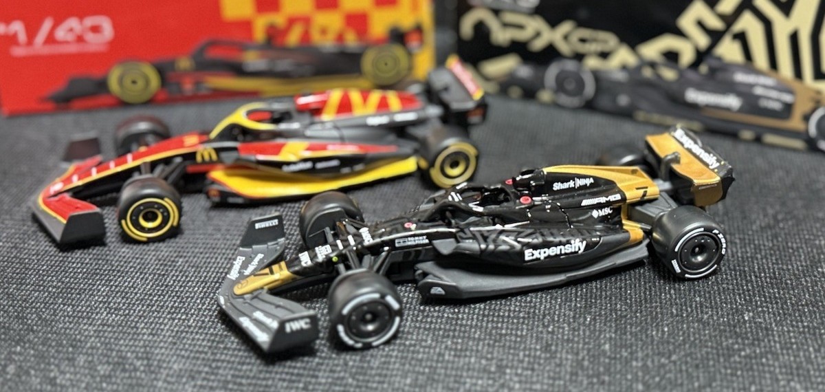 2025 F1 Formula 1 APXGP F1 Movie Car & McDonalds F1 Livery RARE