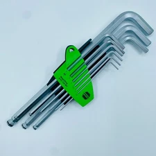 RECA hexagonal socket angle screwdriver extra long with ball head magic ring