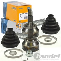 2X Spidan Antriebswellengelenk Satz Radseitig Passend FüR Fiat Bravo Doblo Stilo