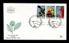 ISRAEL FDC 1981 Trees of the Holy Land. Full set ON FDC Never used