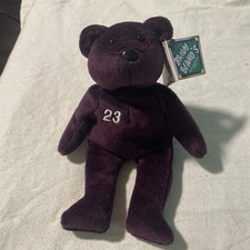 Salvino's Bamm Beanos David Justice 23 Plush Teddy Bear, MLB, 1998