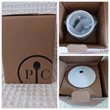 Pampered Chef Ceramic EGG COOKER Silicone Sleeve plus  Lid Item 1529 New In Box