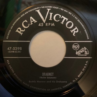 Buddy Morrow And His Orchestra - Dragnet / Your Mouth's Got A Hole In It, 7'', (V