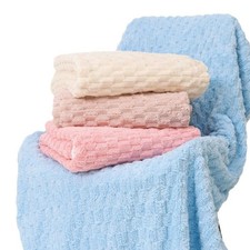 Flannel Quick Drying 27x55inches large Bath Towel Super soft Bathroom Bath Towel