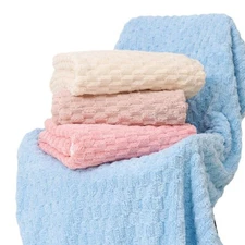 Flannel Quick Drying 27x55inches large Bath Towel Super soft Bathroom Bath Towel