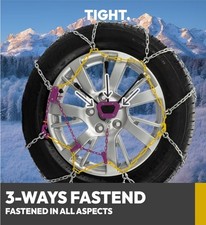 Auto Tightening Snow Chains Tire Chains For Cars Suv Pickup Trucks - Auto Tighte