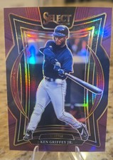 2025 Panini Select - Concourse Ken Griffey Jr #33 Purple Prizm /75