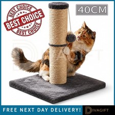 40CM CAT SCRATCH POST SCRATCHING POST TOWER KITTEN CAT POST TREE SCRATCHER