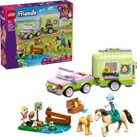 Lego Friends 42695 Pferd Und Fohlen Mit PferdeanhäNger Klemmbausteine Bausatz