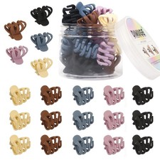 DIMUGE 20 Count Hair Clip - Octopus Claw, 1.18 Inch, Candy-Color, for Women a...