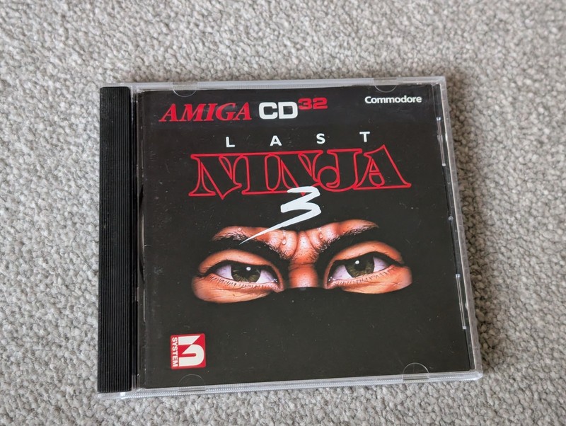 Last Ninja 3 for Commodore Amiga CD32 from System 3