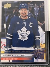 2025-26 Upper Deck Exclusives #161 Auston Matthews