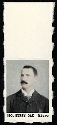 ROGER CONNOR Very Rare GUMBALL MACHINE Baseball Stamp Card W/ TAB INTACT #190