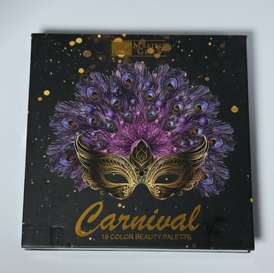 Malibu Glitz  Carnival  16 Color Beauty Pallette NWOB