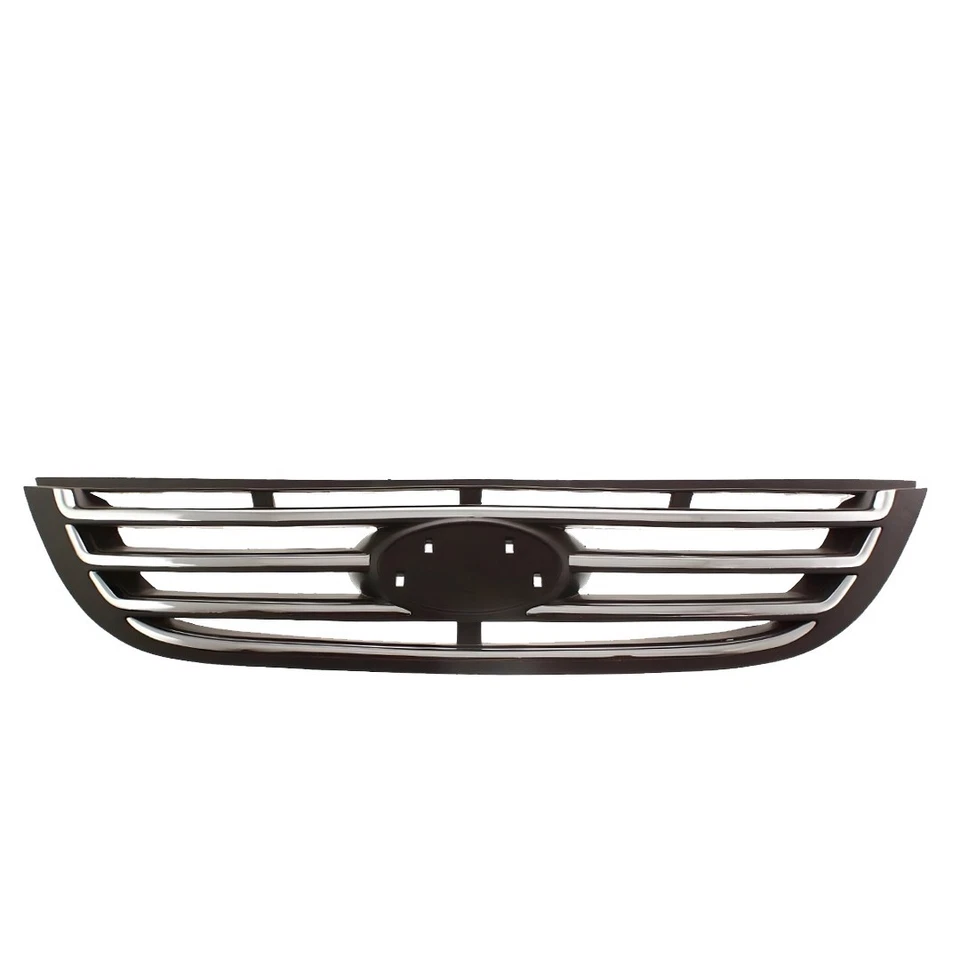 Front Bumper Cover Primed Plastic & Fog Lights Cover Kit For 07-2009 Kia Spectra Foto 4 de 4