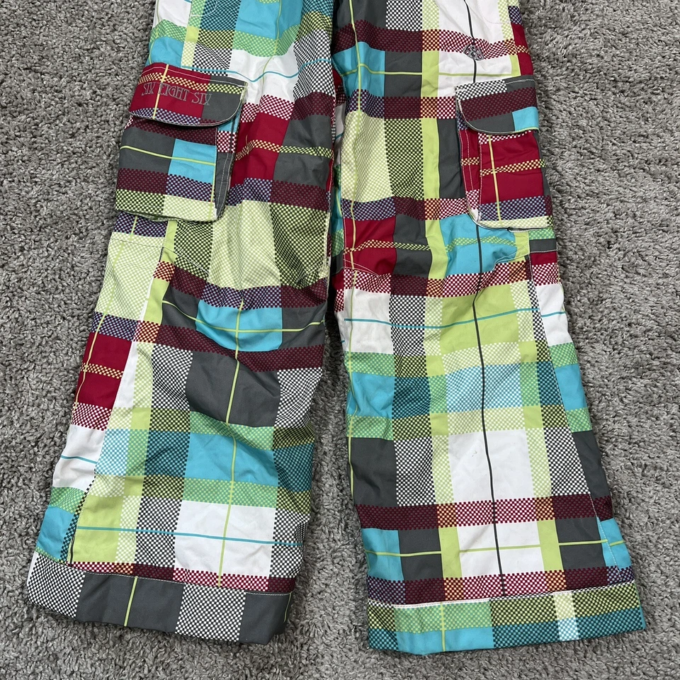 Youth 686 Smarty Tech Lily Snowboard Ski Pants Multicolor Geometric Girls Sz Med - Imagem 2 de 4