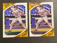 2021 Panini Absolute Baseball Green Foil Parallel Bryan Reynolds & Base #37