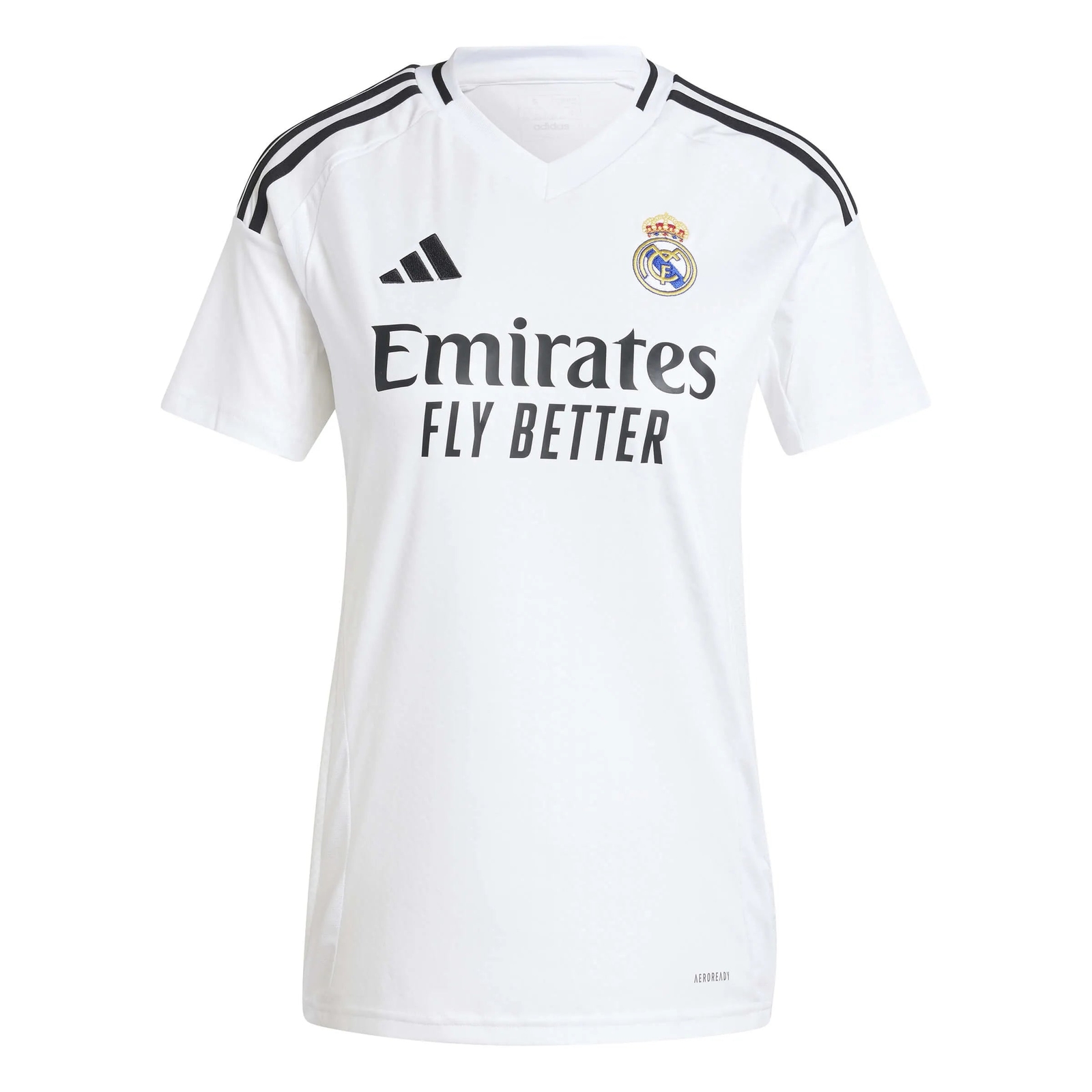 adidas 2024-25 Real Madrid Women's Stadium Home Jersey