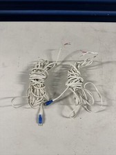 2x Bose Speaker Wire Cable 20ft RCA to Bare Wire Lifestyle Acoustimass White