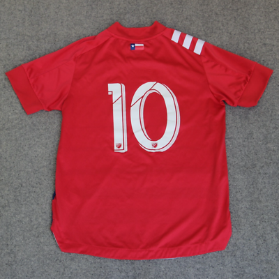 FC Dallas Adidas Soccer Jersey Mens M #10 MLS Kit 2020 2021 Red