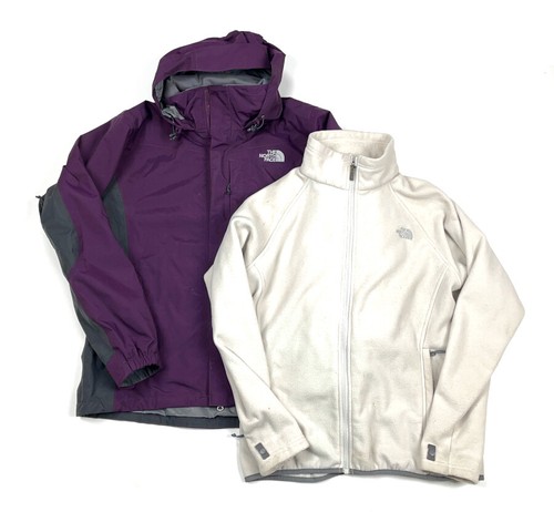 north face rain jacket fleece inside