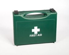 Quality First Aid Box - Includes 1-50 Person Kit Contents