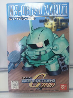 Bandai  MS 06F/J ZAKU 　  [SD Gundam G Generation Zero] Plastic model kit