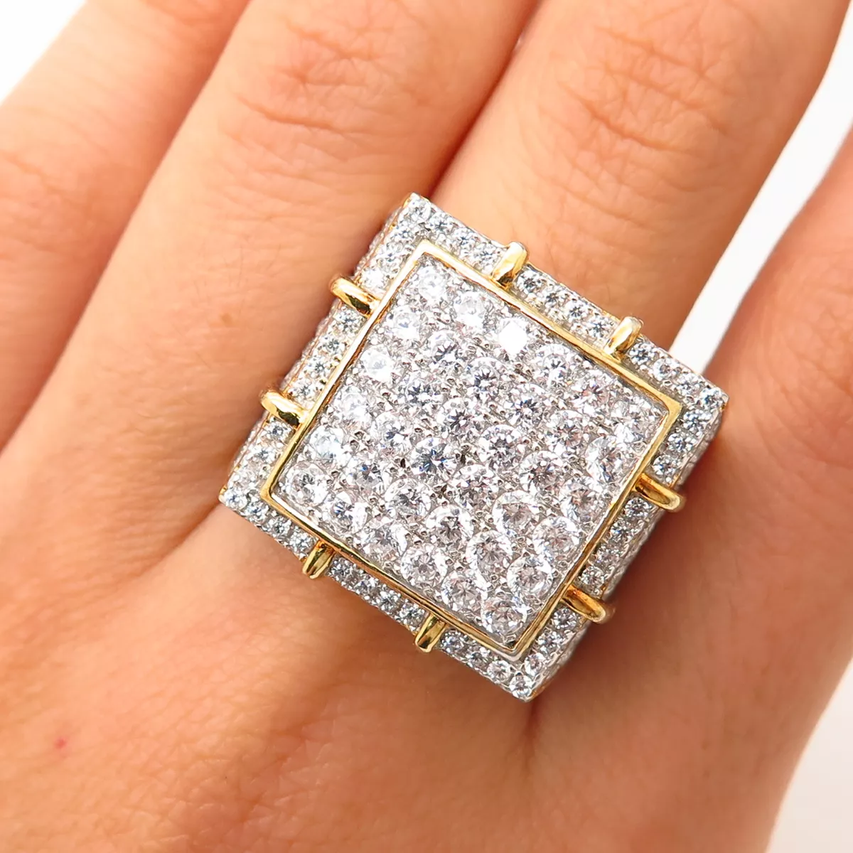 Swarovski signet ring deals