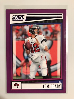 2022 Score Football Vet Parallels, #'d, Sack Attack & First Ballot!