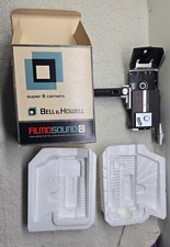 Vintage Bell Howell Model 442 Custom Super Eight FilmSound 8 Movie Camera