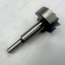 1-3/4" Steel Forstner Drill Bit for Wood - 3/8" Round Shank - T429B