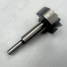 1-3/4" Steel Forstner Drill Bit for Wood - 3/8" Round Shank - T429B