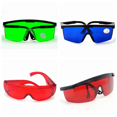 Azul Verde Rojo LÁSER Gafas de seguridad para la protección de ojo láser  450nm 532nm 650nm | eBay