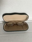 Pierre Cardin Designer Eyeglasses Oval Metal Rim Frames Tortoise/Bronze  44 20 — photo 1
