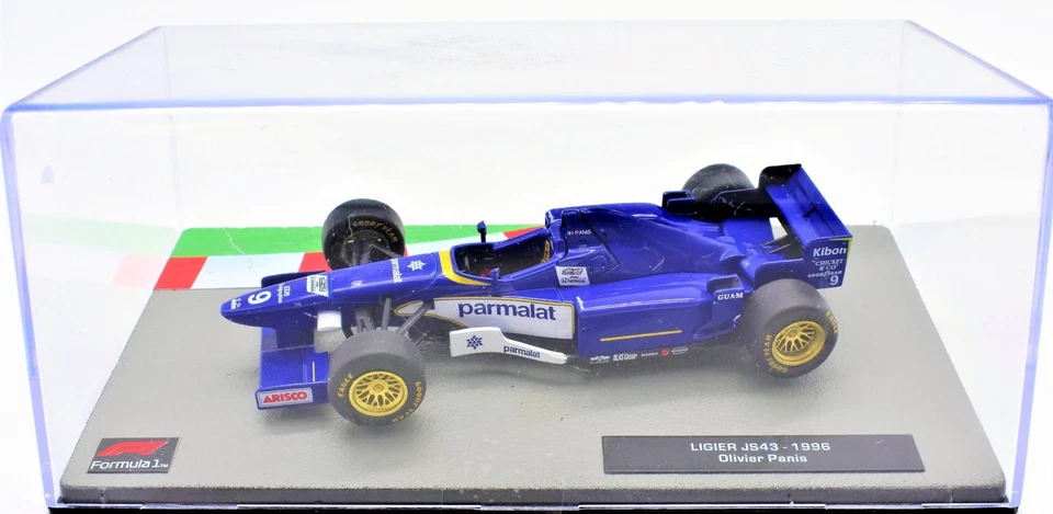 Modellini auto FORMULA 1 scala 1:43 LIGIER JS43 Panis collezione ixo modellismo - Immagine 2 di 4