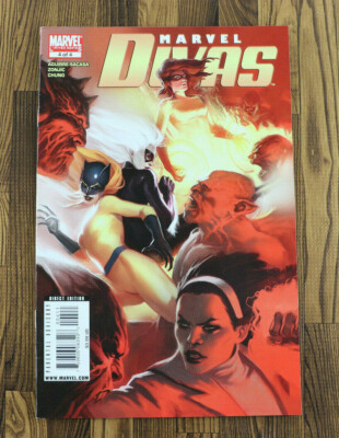 2009 Marvel Comics Divas #4 G/FN+