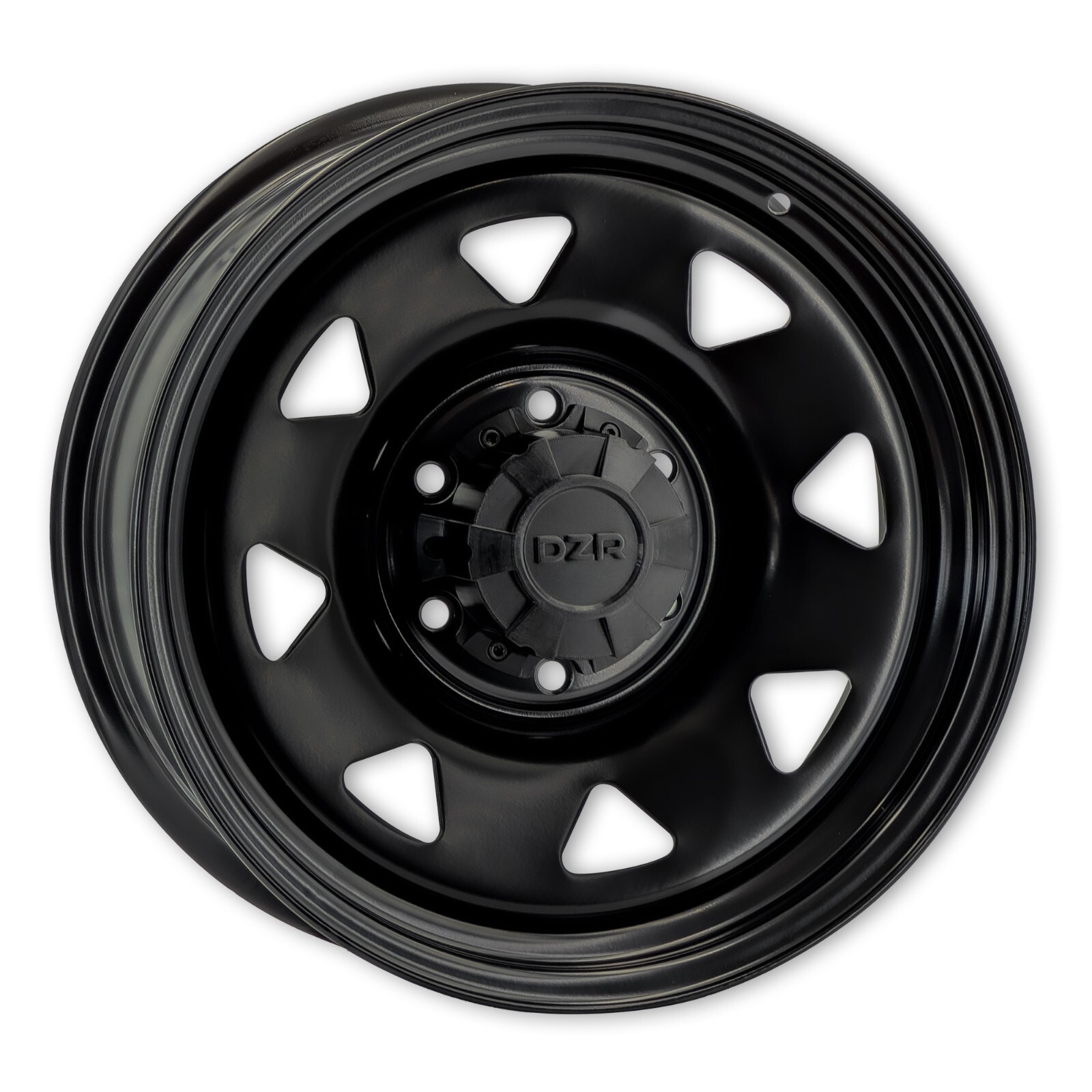 Jante acier 4x4 Pyramid noire 8x17 pour tout-terrain 6x139.7