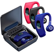 Bluetooth Earphones Noise-Cancellation Stereo Music Wireless On Ear Headset Mic