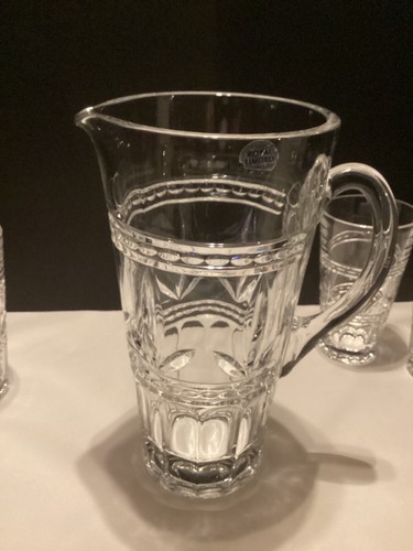 Vintage. 4-Kristall Becher 5 7/8” & 52 oz Krug-10 1/4” Makryl Kristall-Dresden - Bild 23 von 24