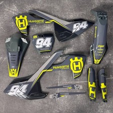 Plastiche + Grafica Husqvarna TC FC FX 2016 2017 2018 125 250 300 450 applicata