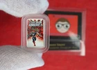 Marvel Mini Vintage Comics "Captain America" 1/10th Oz .999 SILVER MiniBar Color
