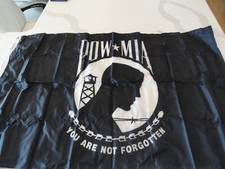 ANNIN MADE IN THE USA POW PRISONER OF WAR NYLON NYL GLO FLAG 3' X 5'